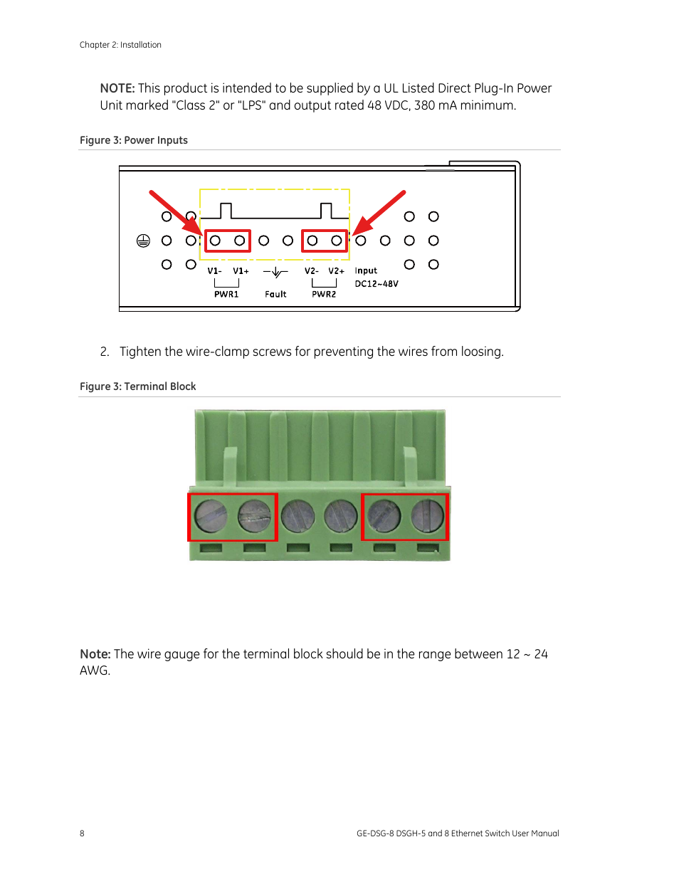 Interlogix DSGH Series User Manual | Page 12 / 25