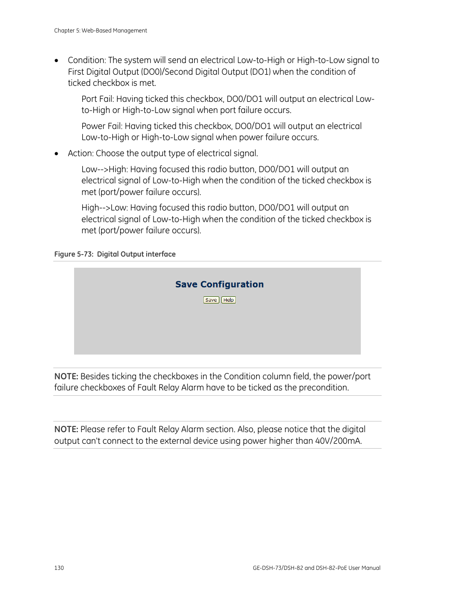 Interlogix GE-DSH-73 Series User Manual User Manual | Page 134 / 179