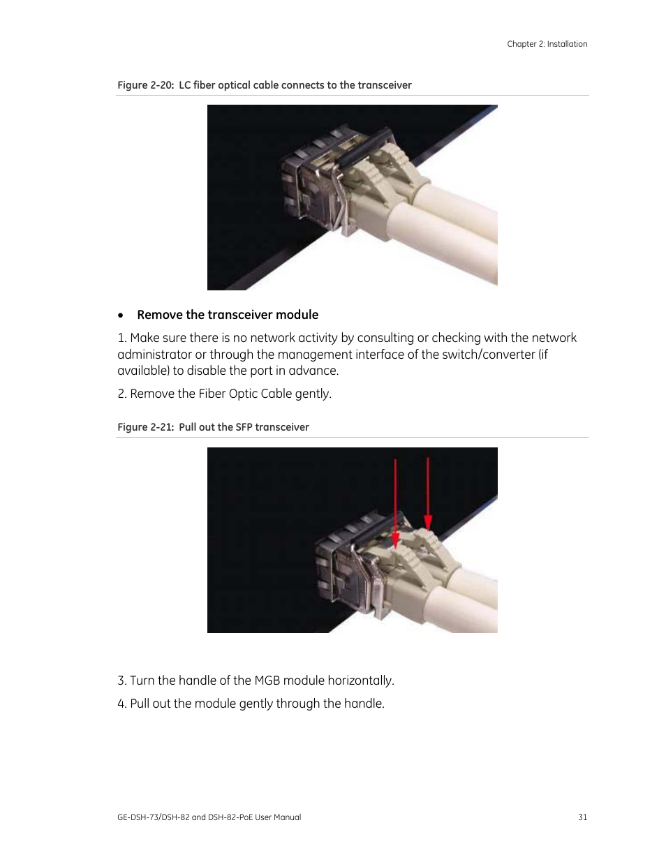 Interlogix GE-DSH-73 Series User Manual User Manual | Page 35 / 179