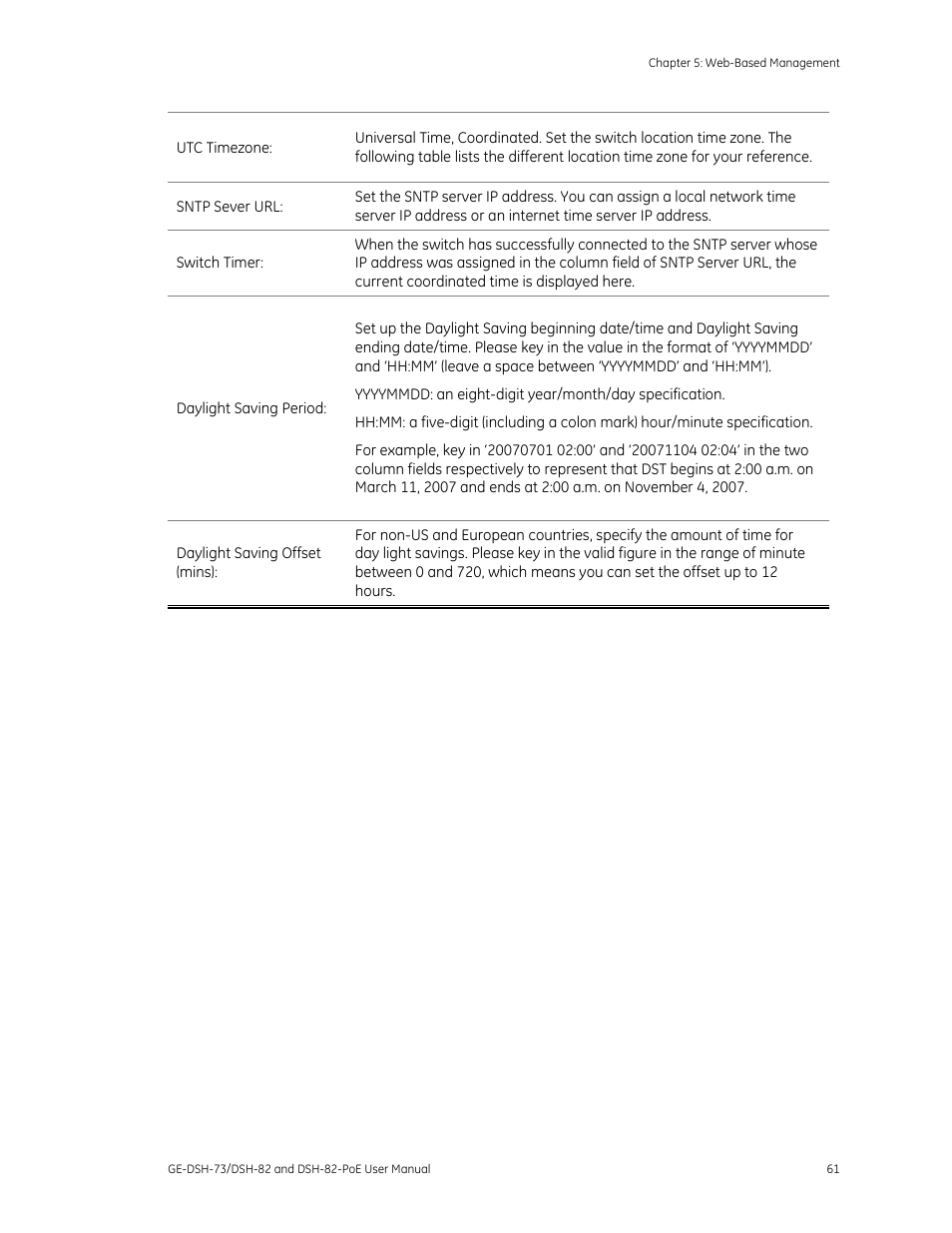 Interlogix GE-DSH-73 Series User Manual User Manual | Page 65 / 179