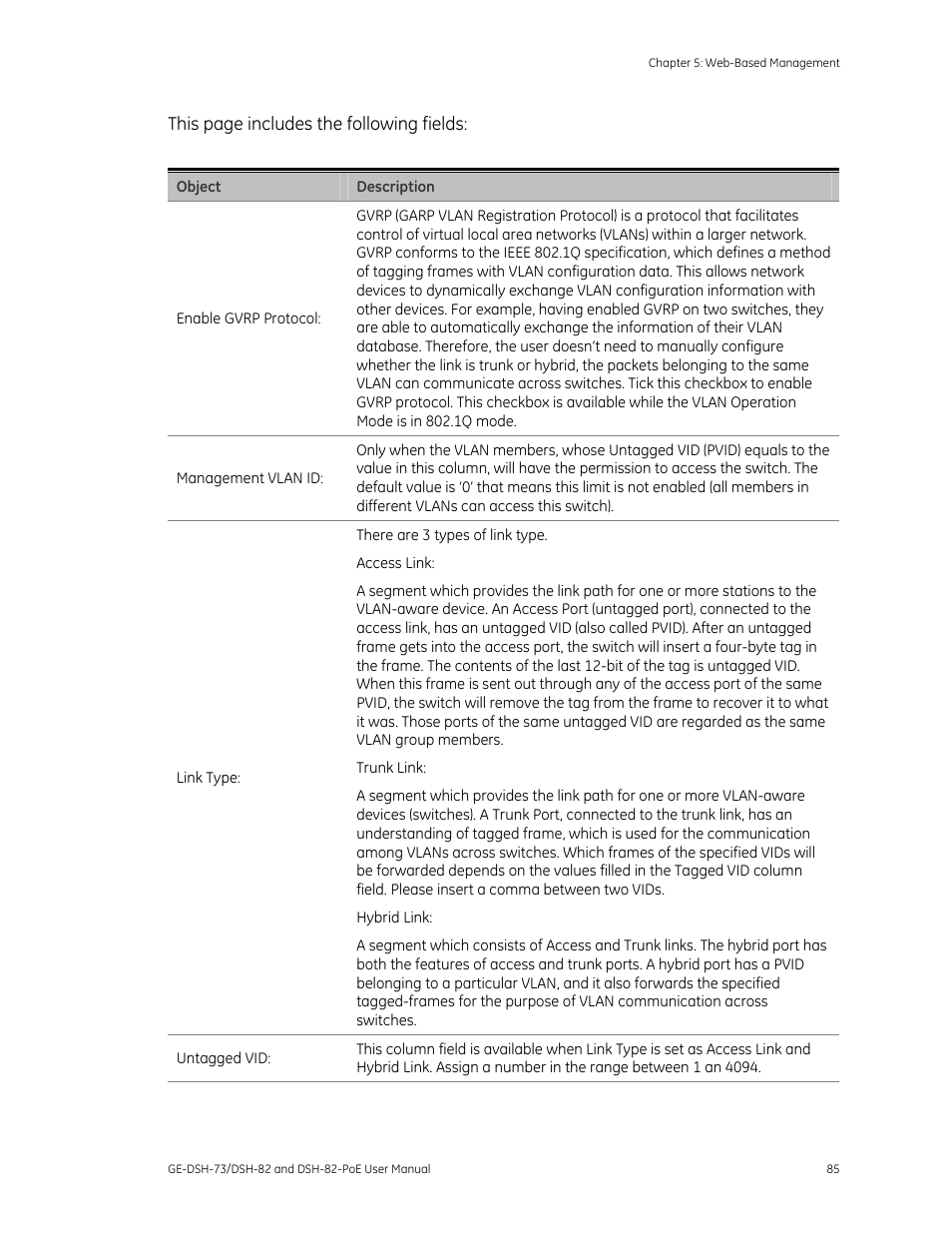 Interlogix GE-DSH-73 Series User Manual User Manual | Page 89 / 179