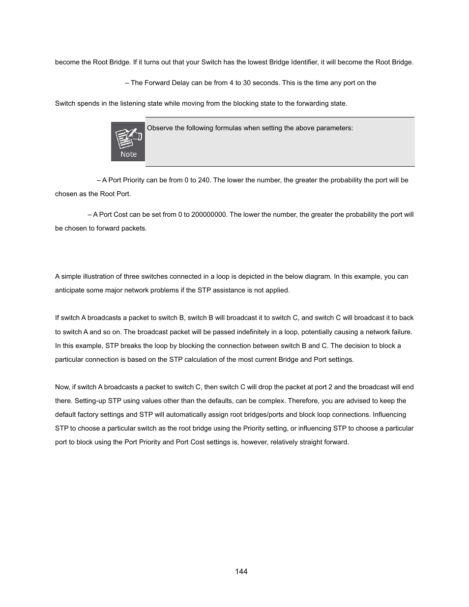 Interlogix NS3500-28T-4S User Manual User Manual | Page 144 / 363