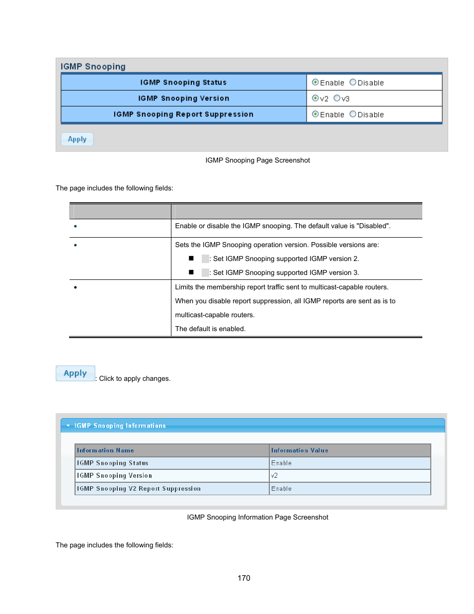 Interlogix NS3500-28T-4S User Manual User Manual | Page 170 / 363