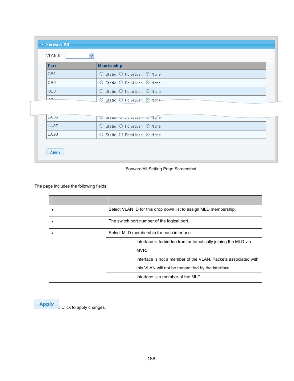Interlogix NS3500-28T-4S User Manual User Manual | Page 188 / 363