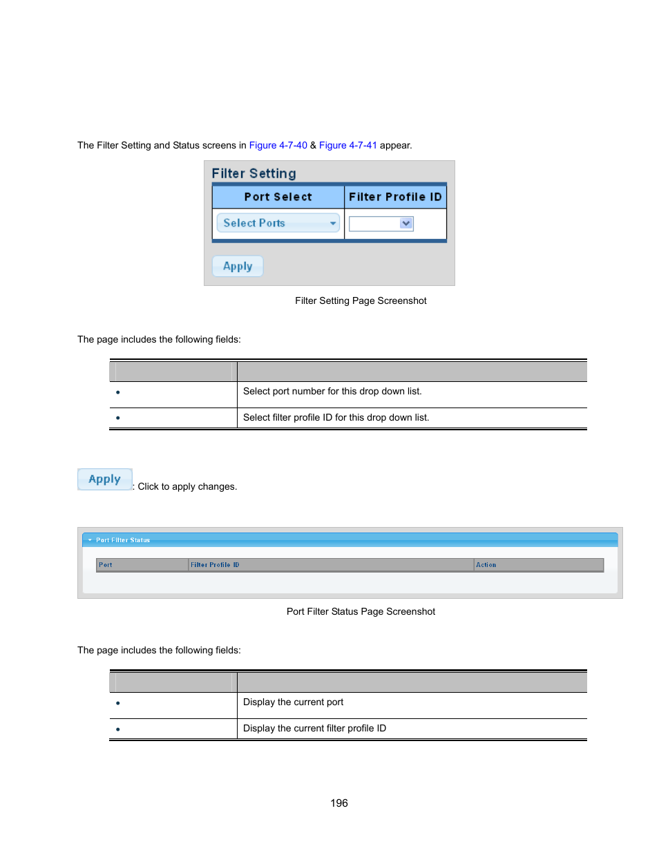 3 mld filter setting | Interlogix NS3500-28T-4S User Manual User Manual | Page 196 / 363