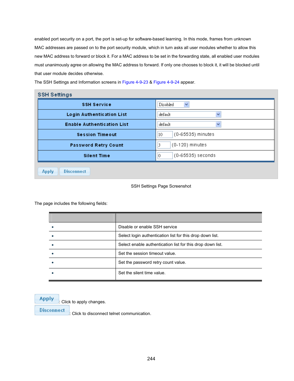 Interlogix NS3500-28T-4S User Manual User Manual | Page 244 / 363