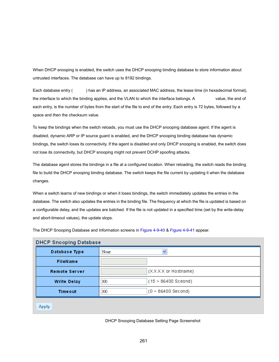 6 database agent | Interlogix NS3500-28T-4S User Manual User Manual | Page 261 / 363