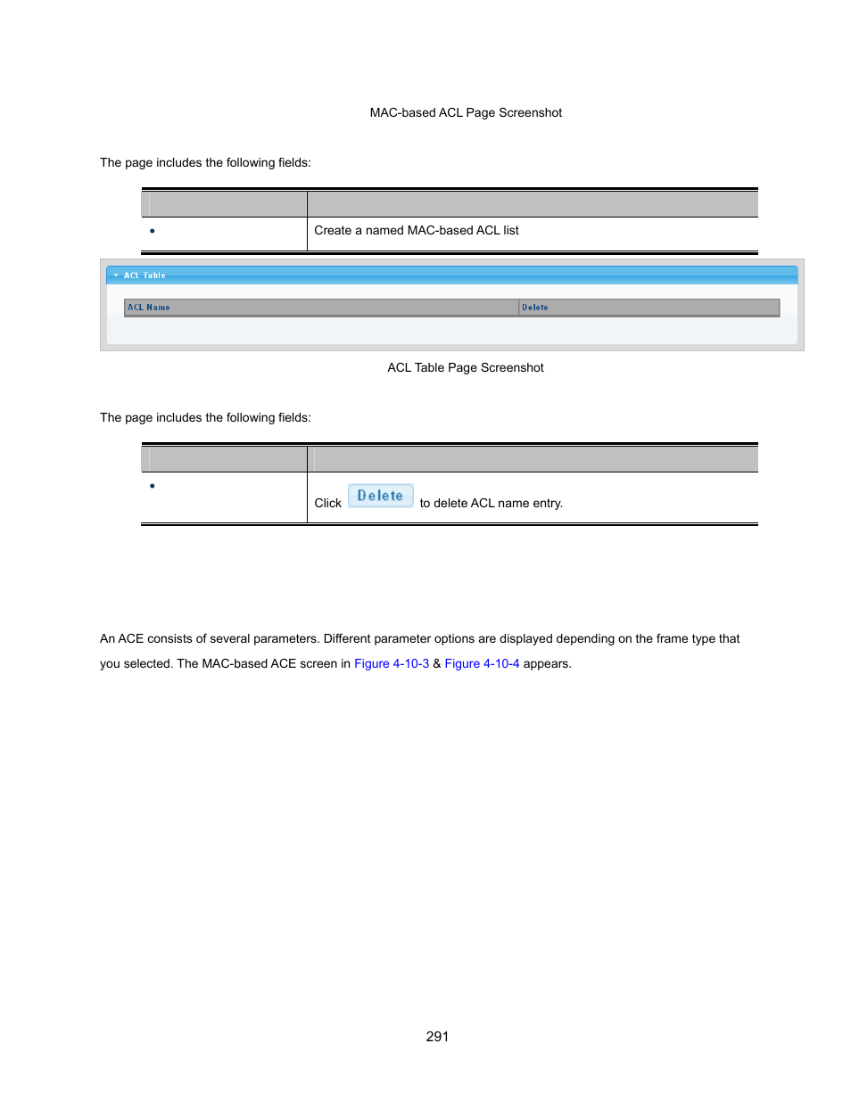 2 mac-based ace, 2 mac‐based ace | Interlogix NS3500-28T-4S User Manual User Manual | Page 291 / 363