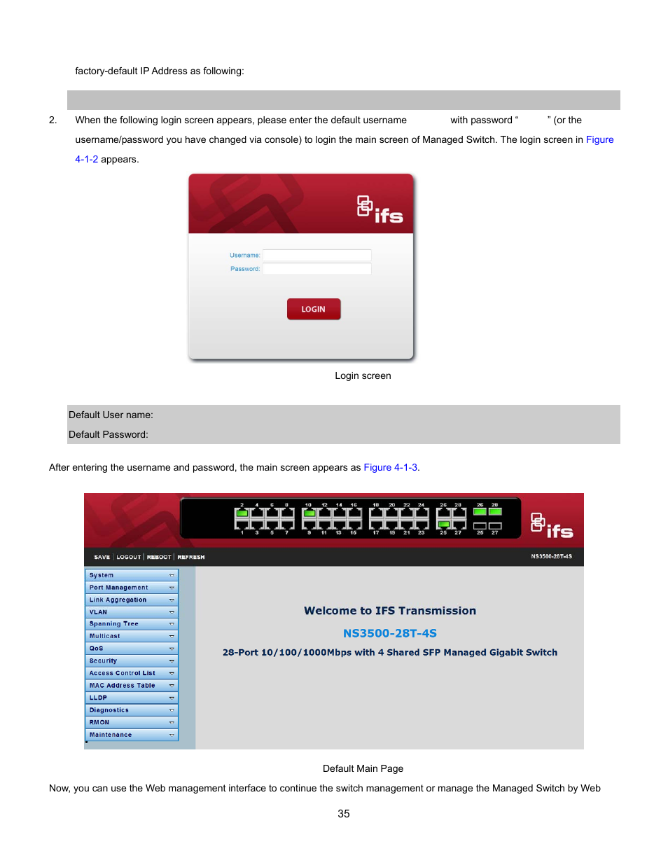 Interlogix NS3500-28T-4S User Manual User Manual | Page 35 / 363