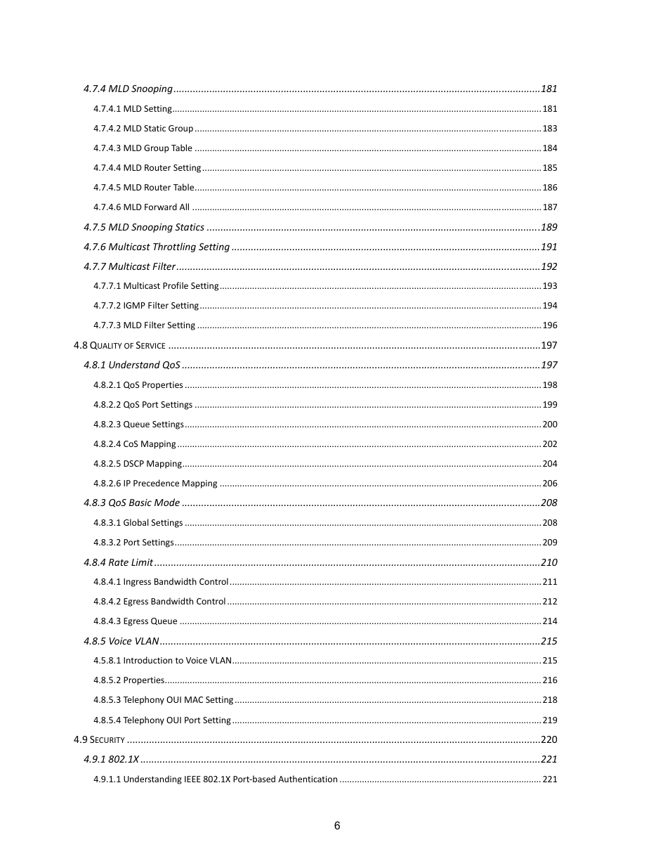 Interlogix NS3500-28T-4S User Manual User Manual | Page 6 / 363