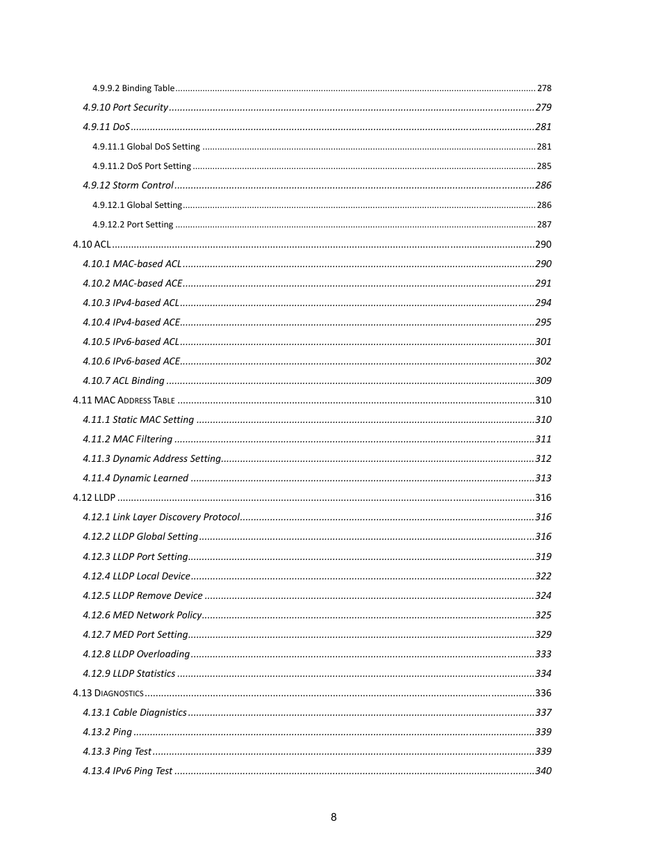 Interlogix NS3500-28T-4S User Manual User Manual | Page 8 / 363