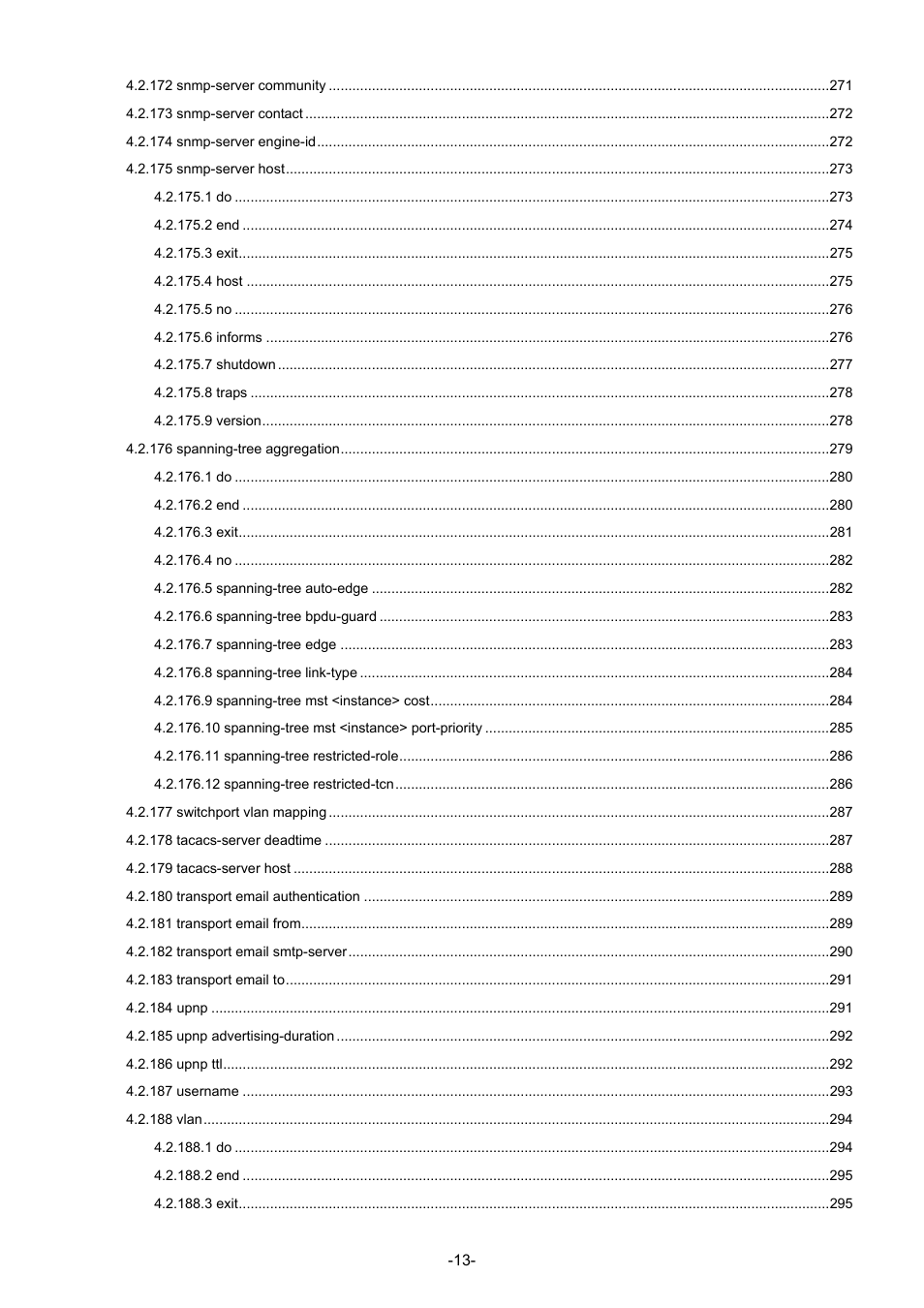 Interlogix NS3702-24P-4S Command Line Guide User Manual | Page 14 / 405