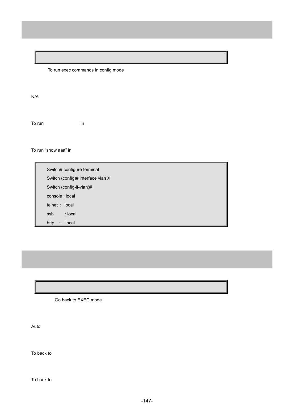 1 do, 2 end | Interlogix NS3702-24P-4S Command Line Guide User Manual | Page 147 / 405