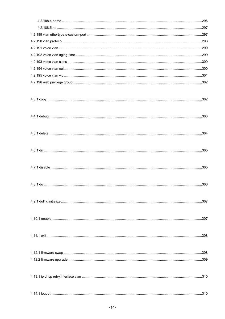 Interlogix NS3702-24P-4S Command Line Guide User Manual | Page 15 / 405