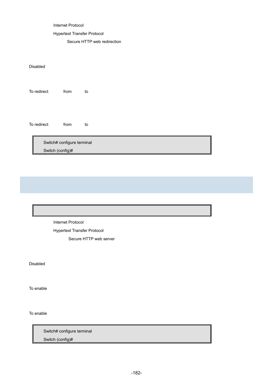 60 ip http secure-server | Interlogix NS3702-24P-4S Command Line Guide User Manual | Page 182 / 405