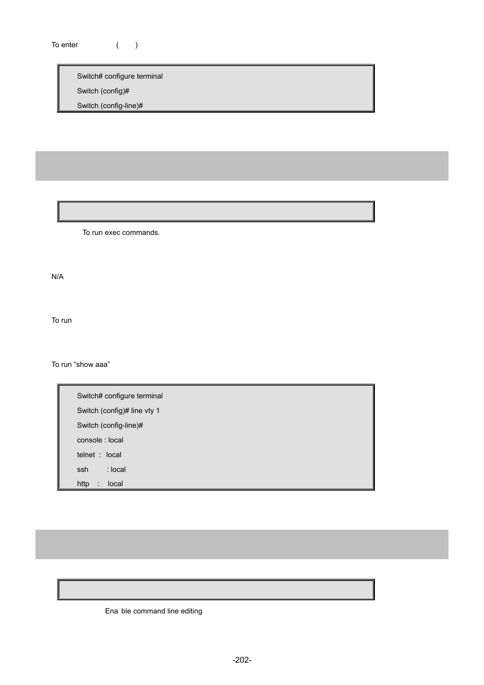 1 do, 2 editing | Interlogix NS3702-24P-4S Command Line Guide User Manual | Page 202 / 405