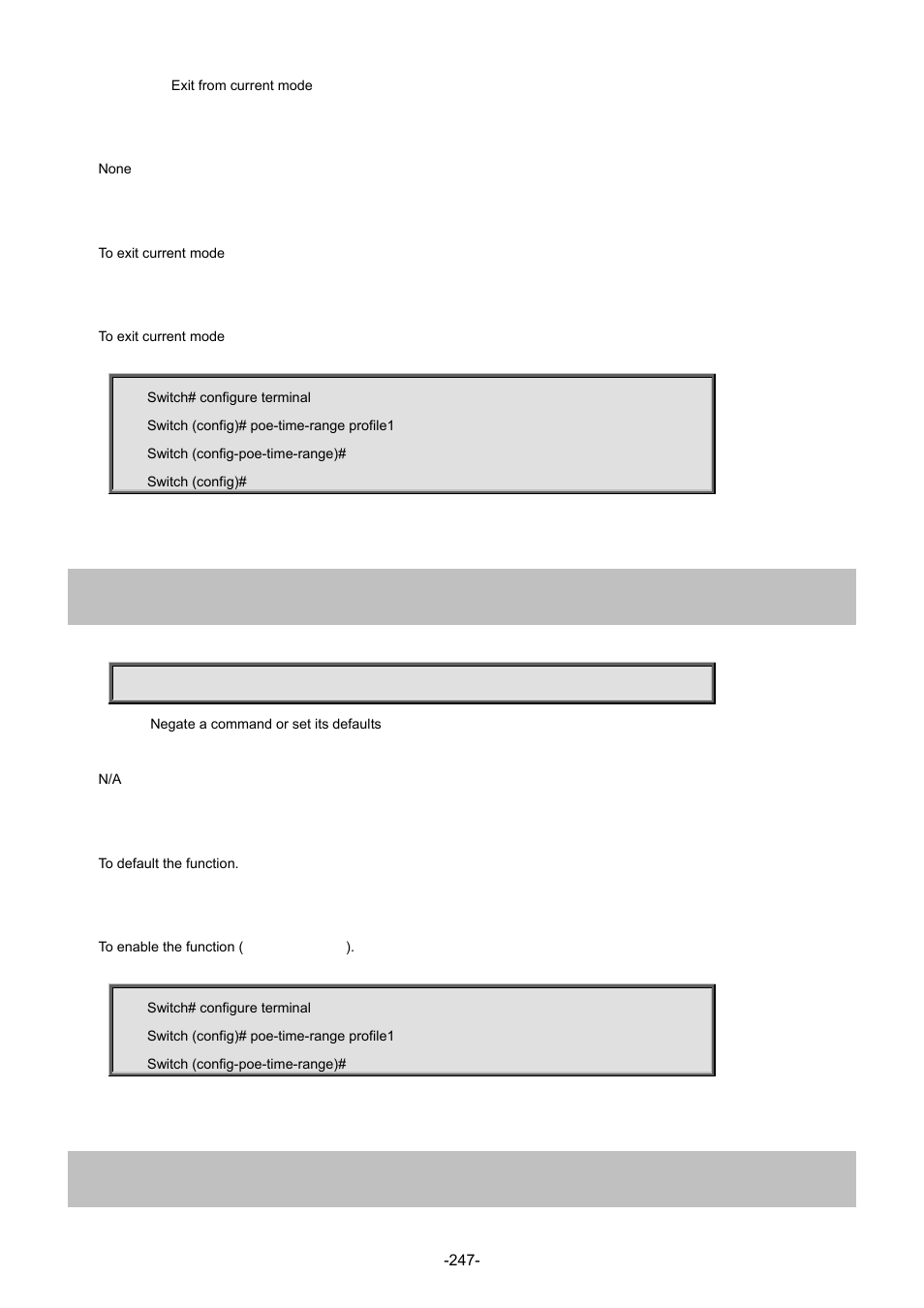 4 no, 5 periodic | Interlogix NS3702-24P-4S Command Line Guide User Manual | Page 247 / 405