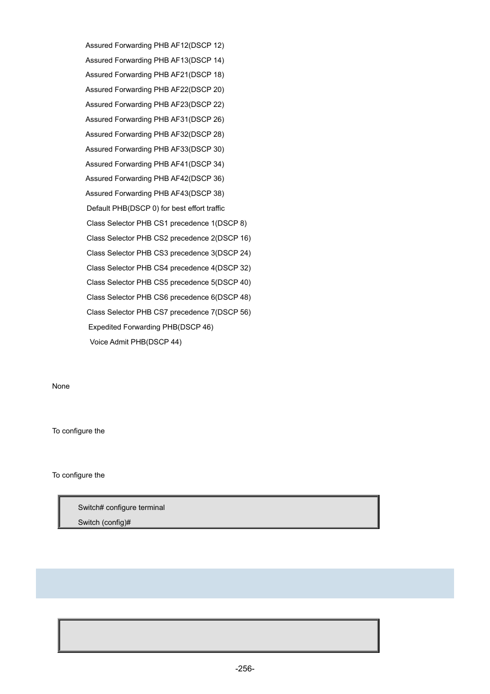 154 qos map dscp-ingress-translation | Interlogix NS3702-24P-4S Command Line Guide User Manual | Page 256 / 405