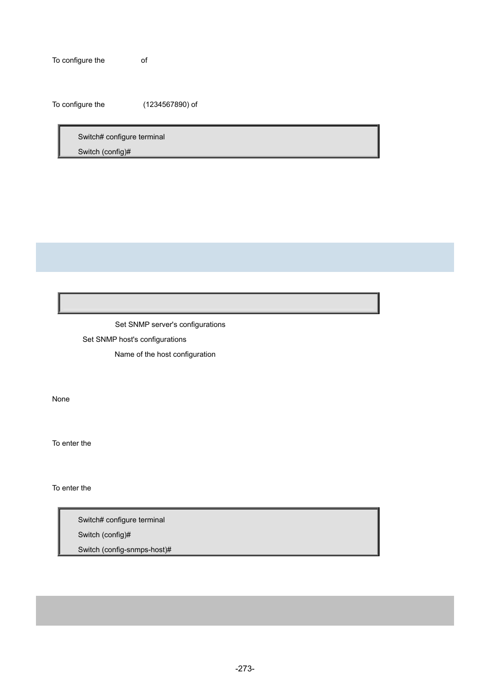 175 snmp-server host, 1 do | Interlogix NS3702-24P-4S Command Line Guide User Manual | Page 273 / 405
