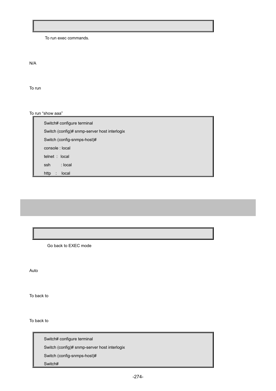 2 end | Interlogix NS3702-24P-4S Command Line Guide User Manual | Page 274 / 405