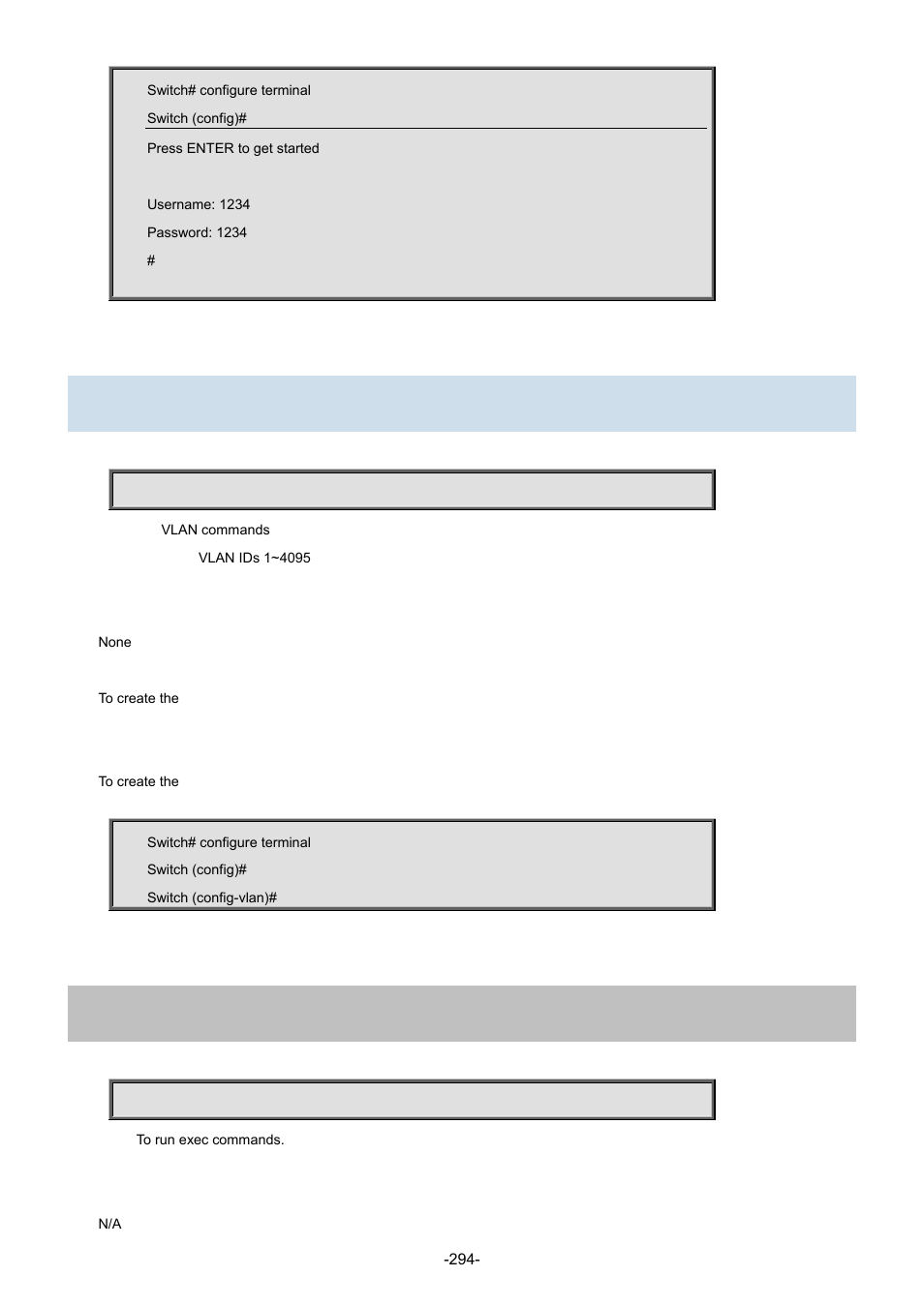 188 vlan, 1 do | Interlogix NS3702-24P-4S Command Line Guide User Manual | Page 294 / 405