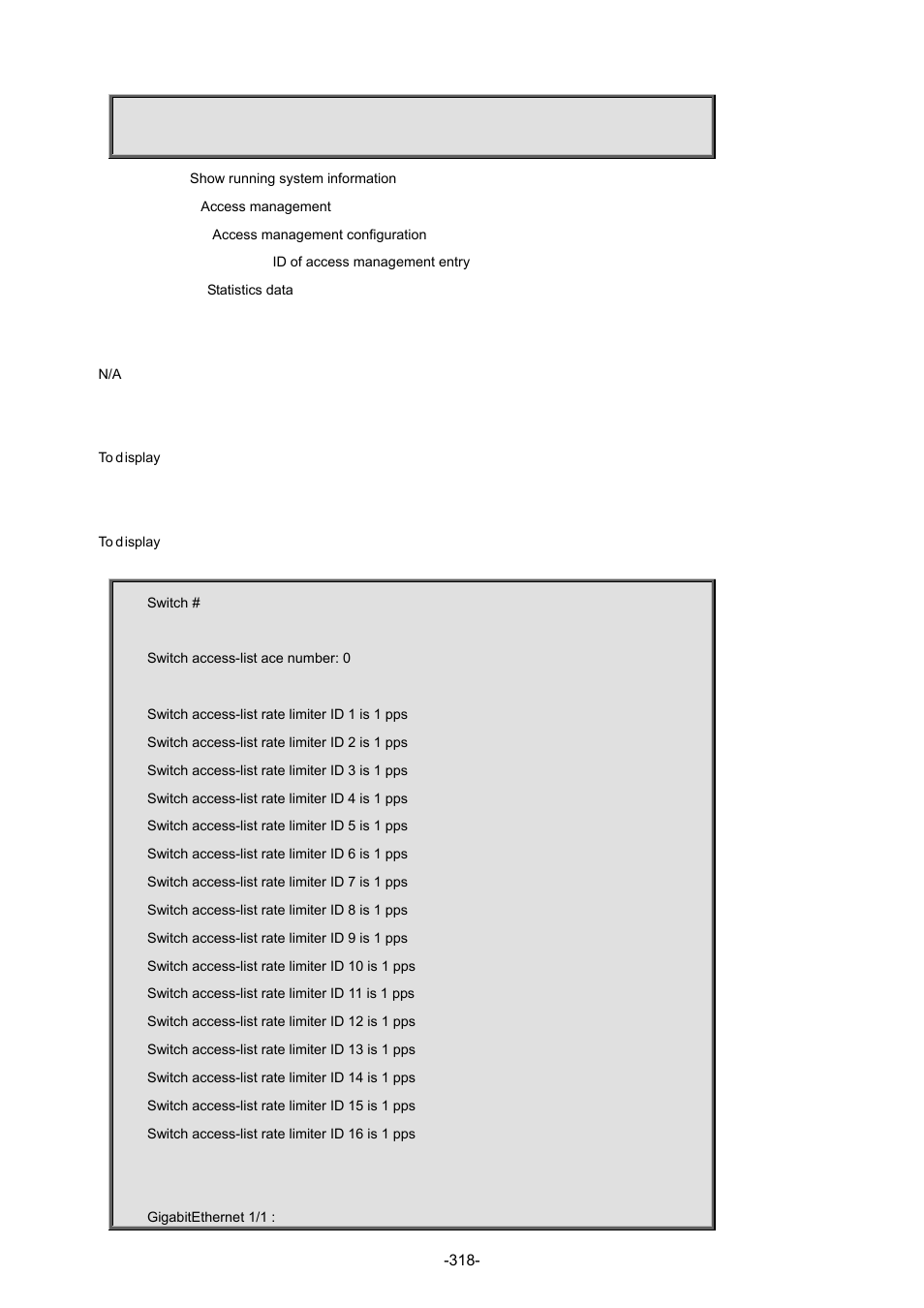 Interlogix NS3702-24P-4S Command Line Guide User Manual | Page 318 / 405