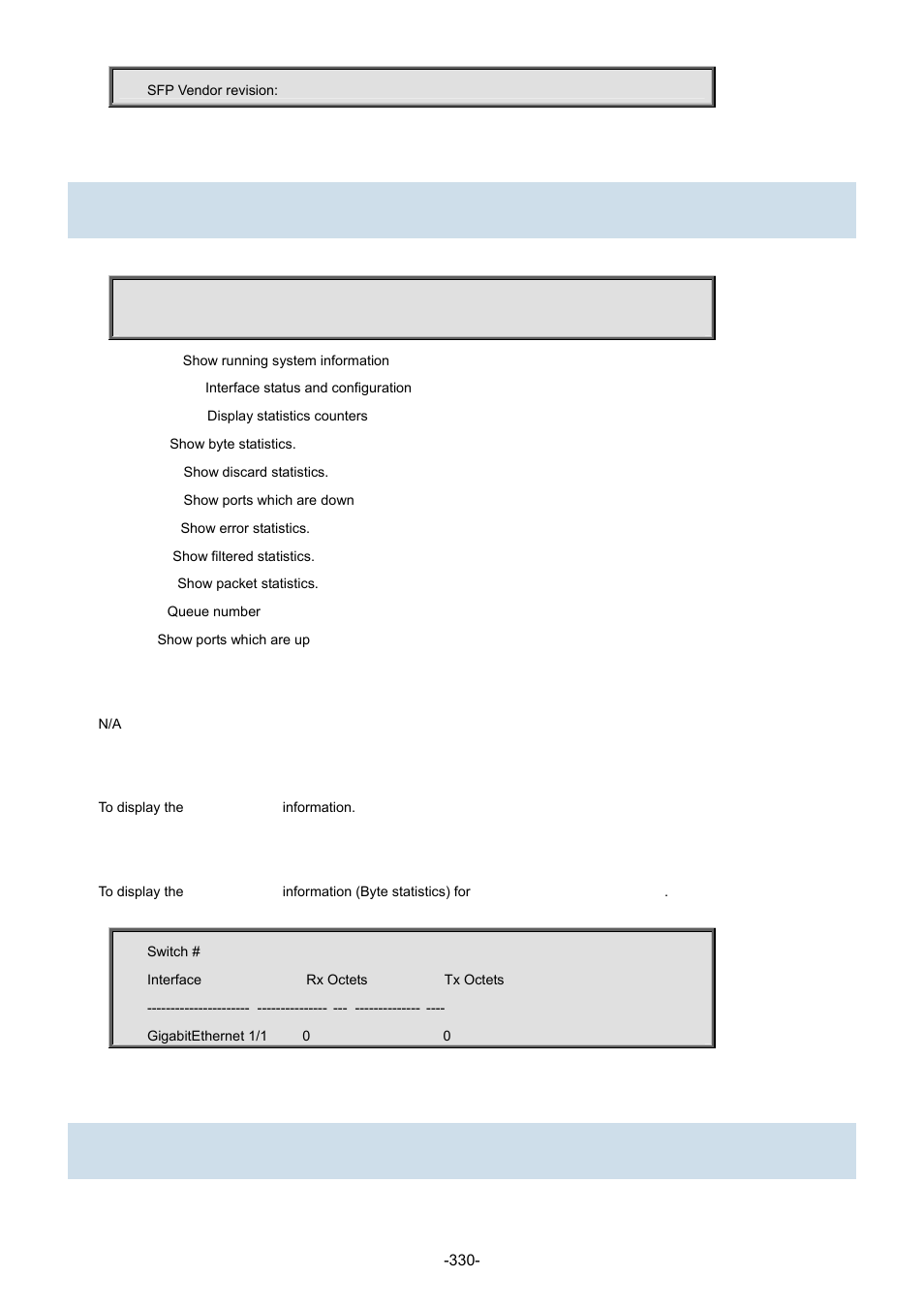 Interlogix NS3702-24P-4S Command Line Guide User Manual | Page 330 / 405
