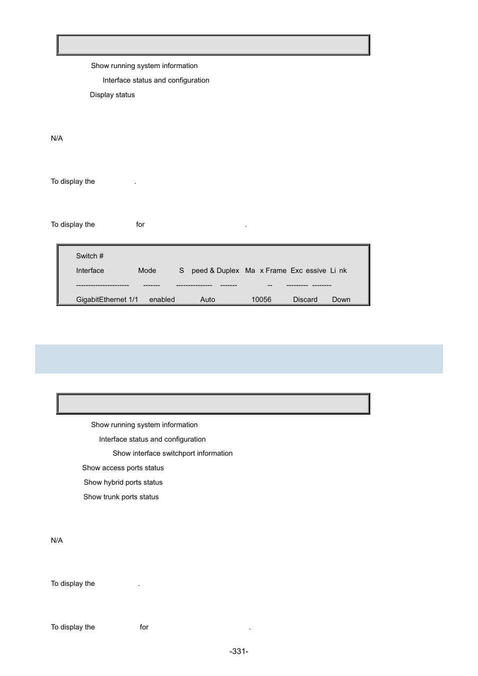 Interlogix NS3702-24P-4S Command Line Guide User Manual | Page 331 / 405