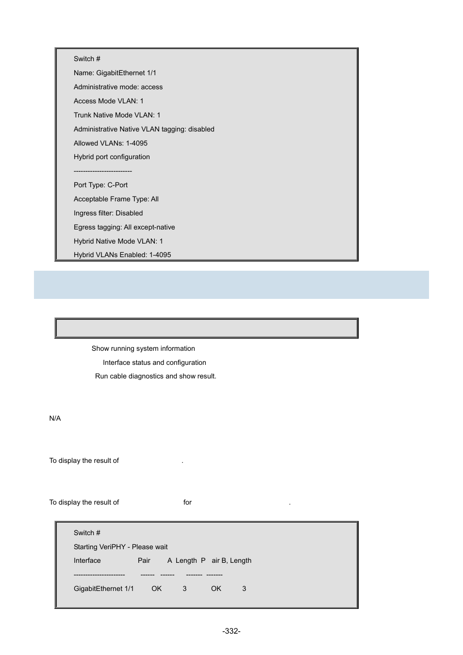 Interlogix NS3702-24P-4S Command Line Guide User Manual | Page 332 / 405