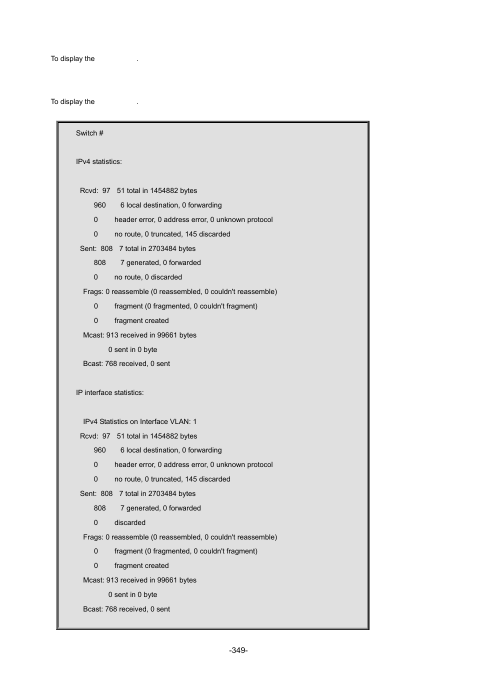 Interlogix NS3702-24P-4S Command Line Guide User Manual | Page 349 / 405