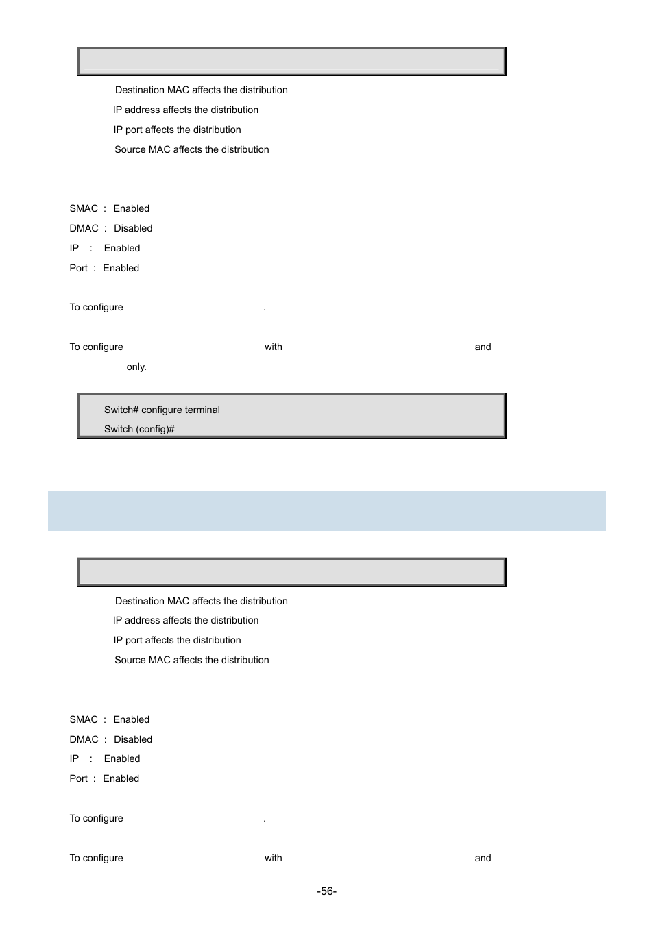 19 aggregation mode | Interlogix NS3702-24P-4S Command Line Guide User Manual | Page 56 / 405