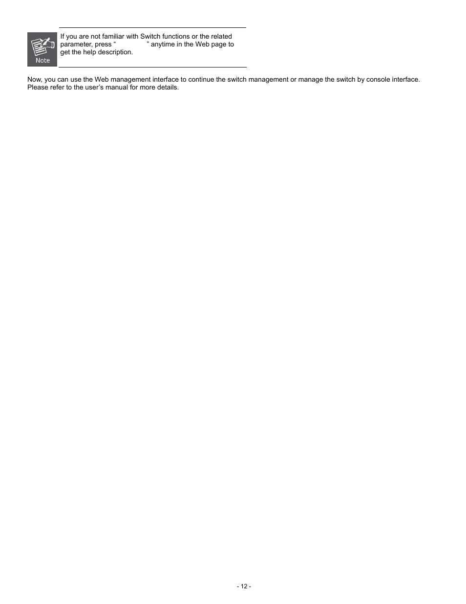 Interlogix NS3702-24P-4S Quick Start User Manual | Page 12 / 13