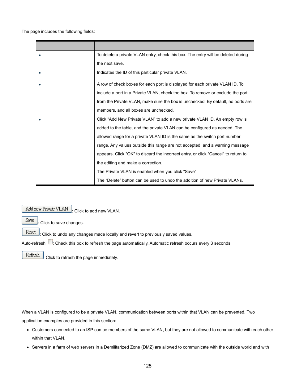 7 port isolation | Interlogix NS3702-24P-4S User Manual User Manual | Page 125 / 405