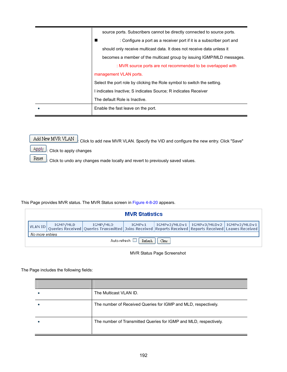 17 mvr status | Interlogix NS3702-24P-4S User Manual User Manual | Page 192 / 405