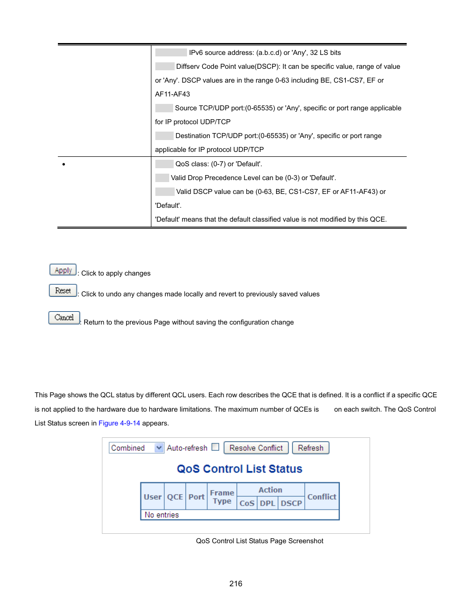 12 qcl status | Interlogix NS3702-24P-4S User Manual User Manual | Page 216 / 405