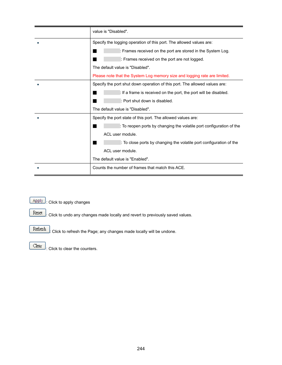 Interlogix NS3702-24P-4S User Manual User Manual | Page 244 / 405