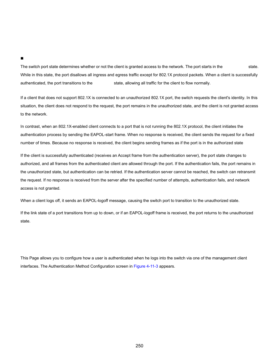 2 authentication configuration | Interlogix NS3702-24P-4S User Manual User Manual | Page 250 / 405