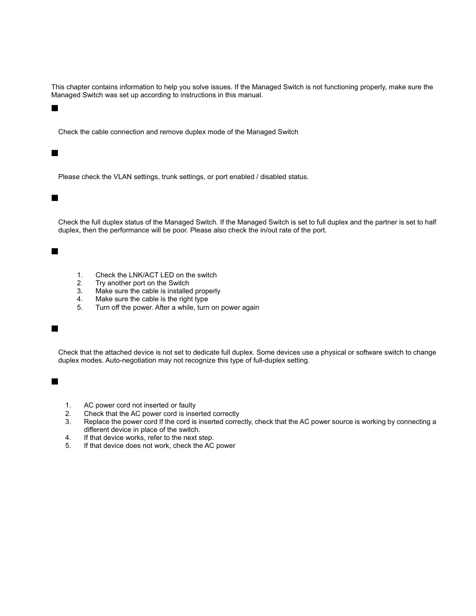 Troubleshooting | Interlogix NS3702-24P-4S User Manual User Manual | Page 382 / 405