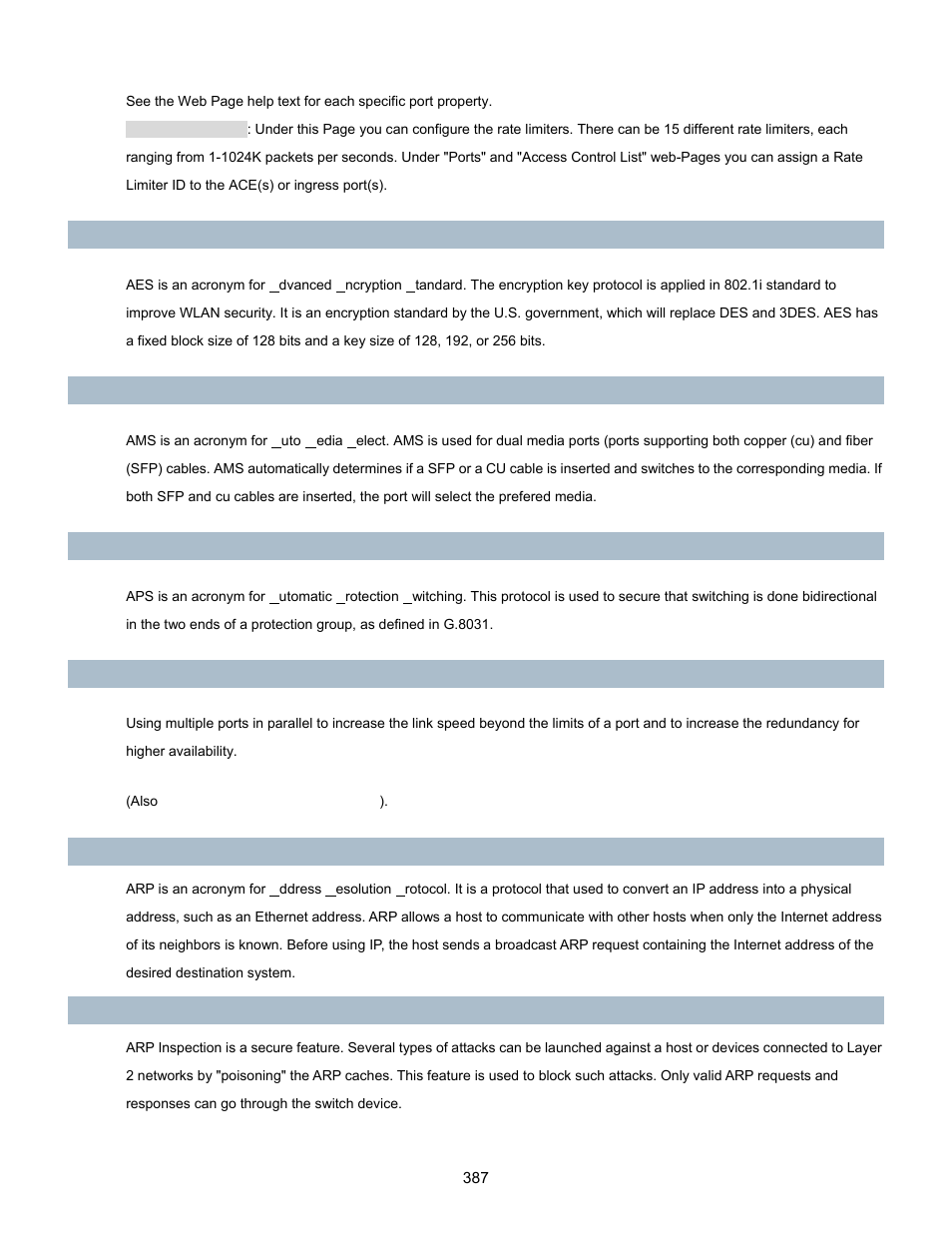 Interlogix NS3702-24P-4S User Manual User Manual | Page 387 / 405