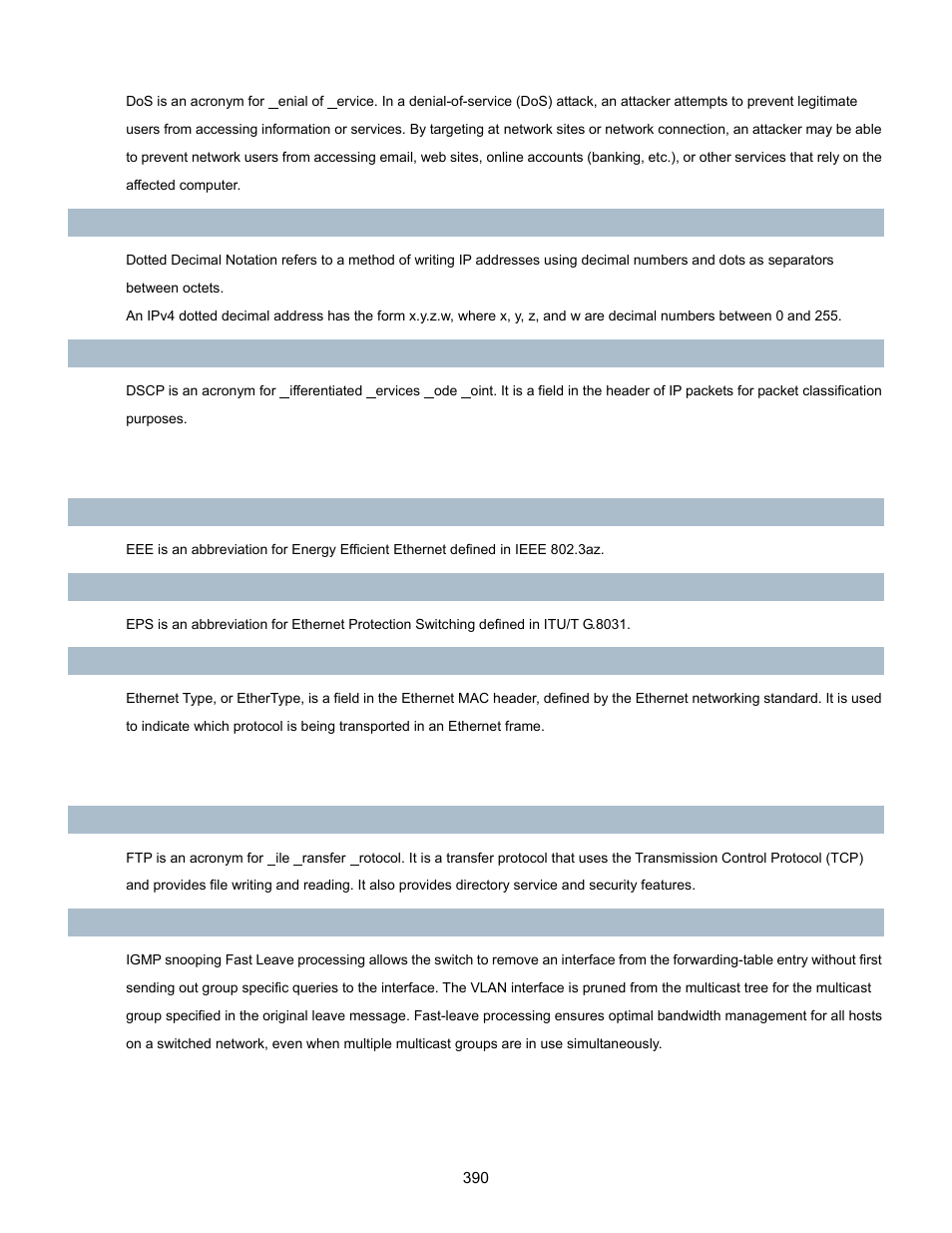 Interlogix NS3702-24P-4S User Manual User Manual | Page 390 / 405