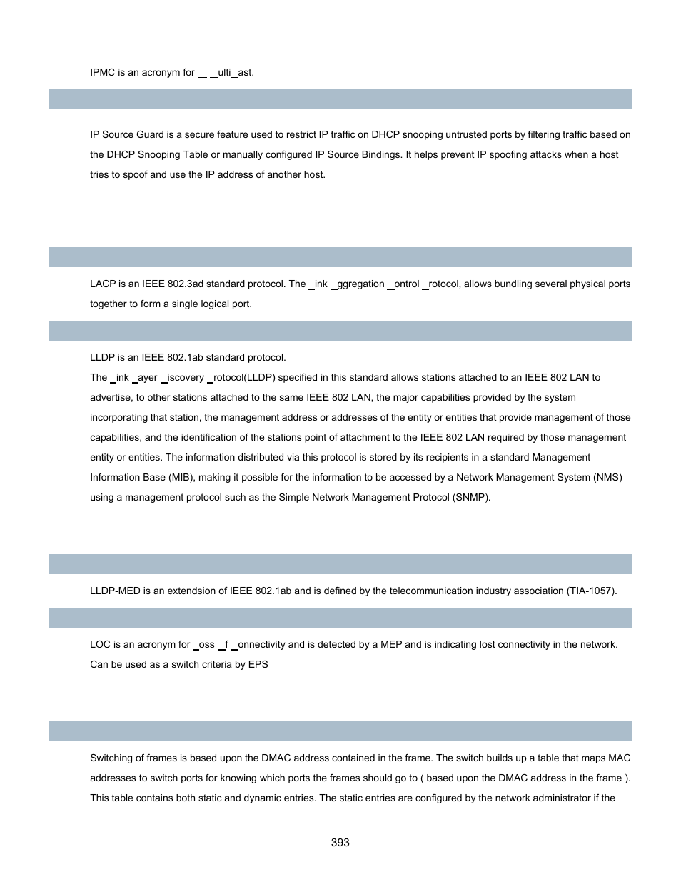 Interlogix NS3702-24P-4S User Manual User Manual | Page 393 / 405