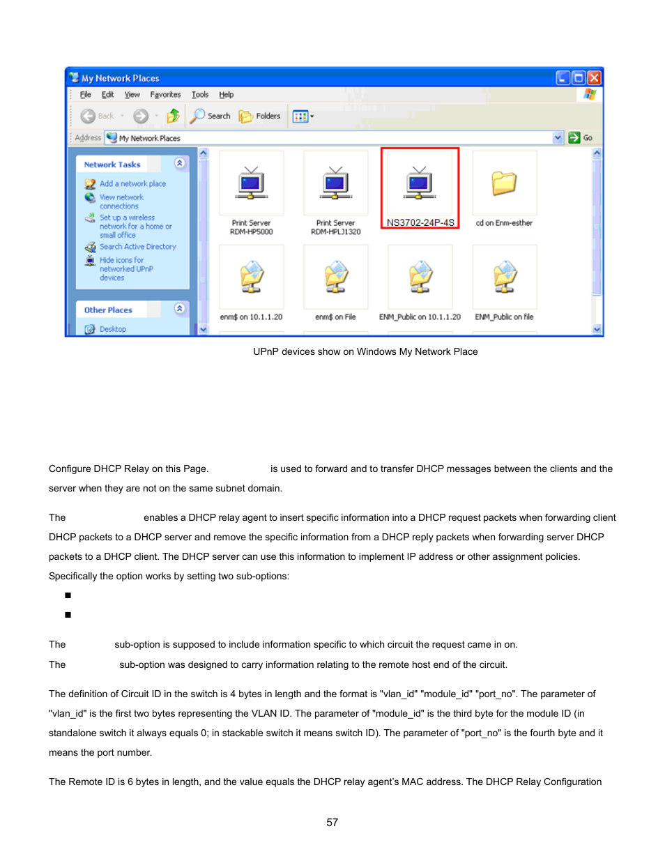 9 dhcp relay | Interlogix NS3702-24P-4S User Manual User Manual | Page 57 / 405