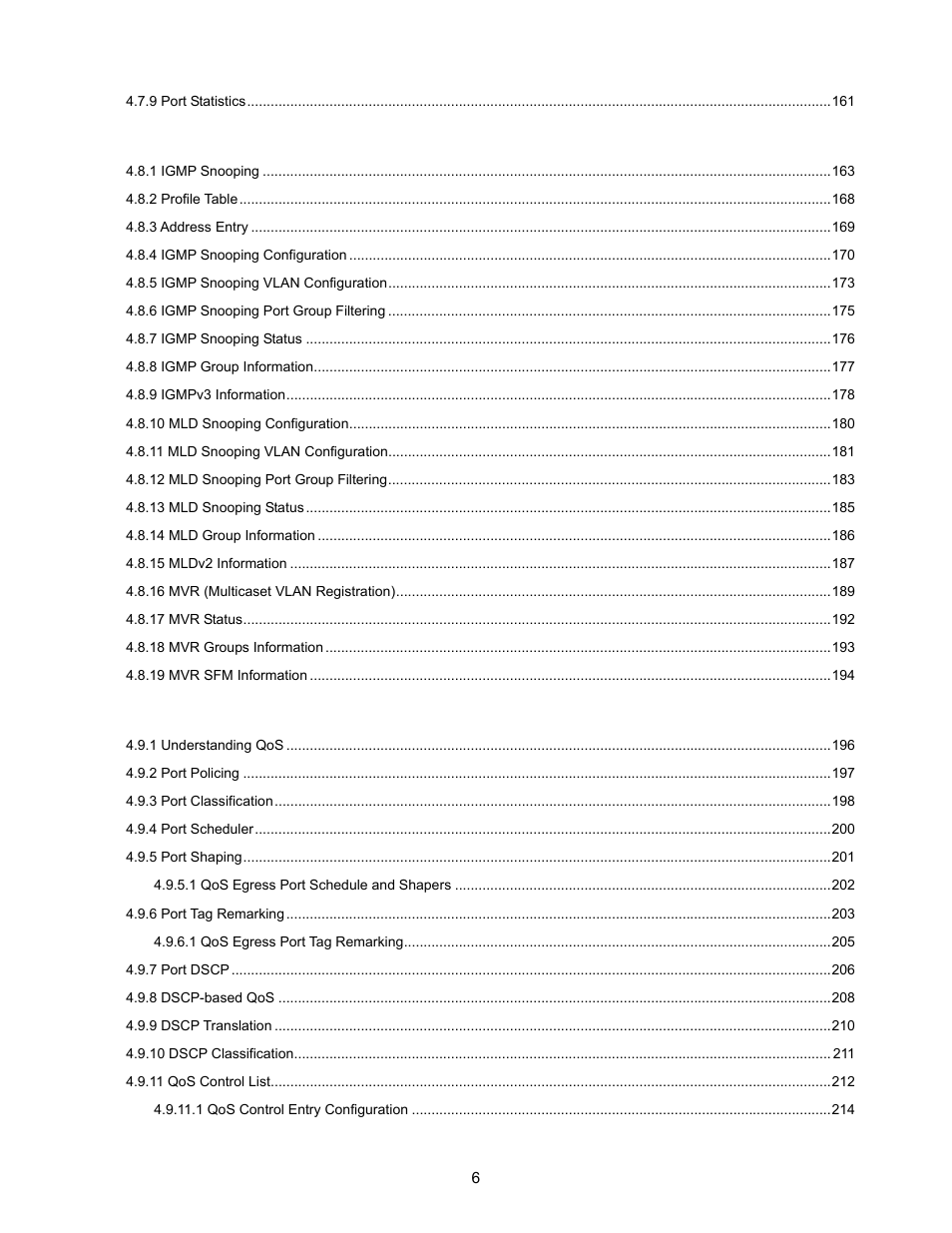 Interlogix NS3702-24P-4S User Manual User Manual | Page 6 / 405