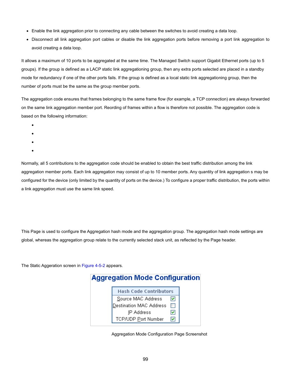 1 static aggregation | Interlogix NS3702-24P-4S User Manual User Manual | Page 99 / 405