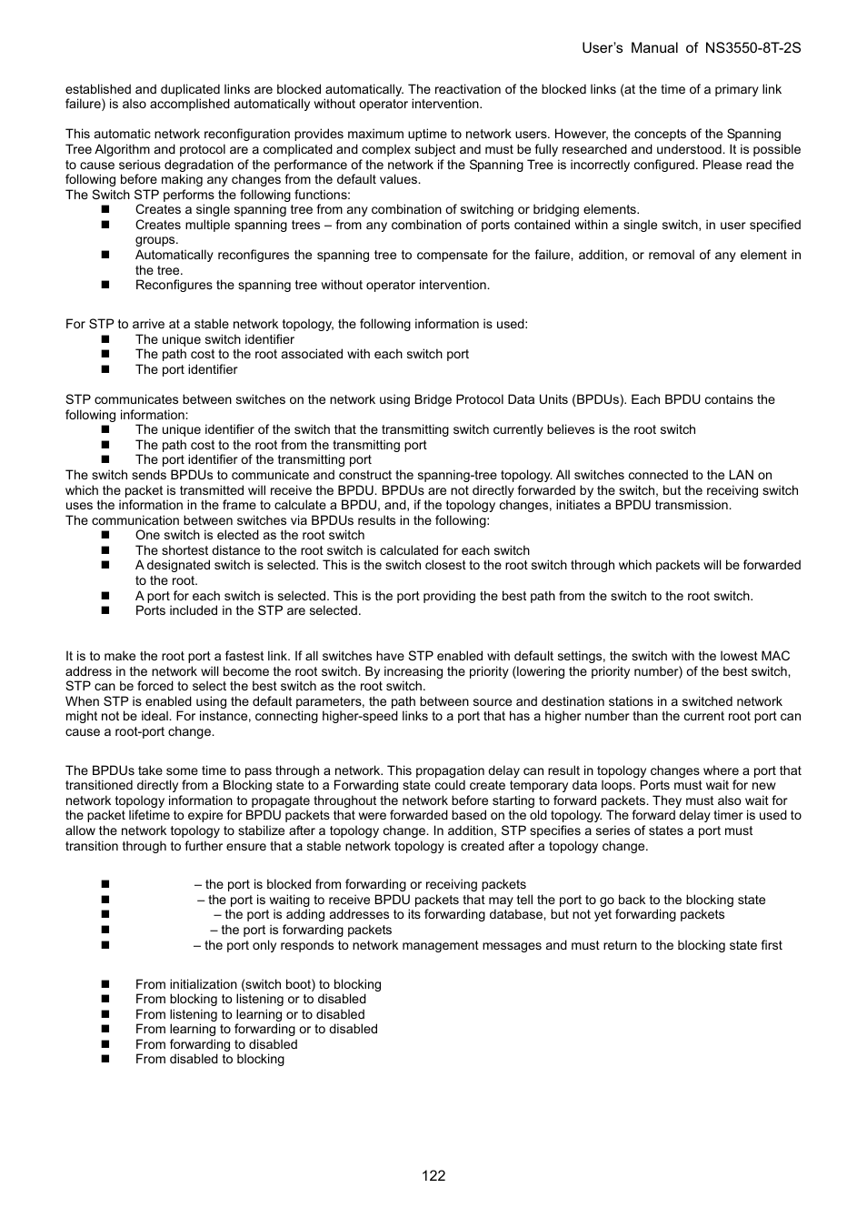 Interlogix NS3550-8T-2S User Manual User Manual | Page 122 / 495
