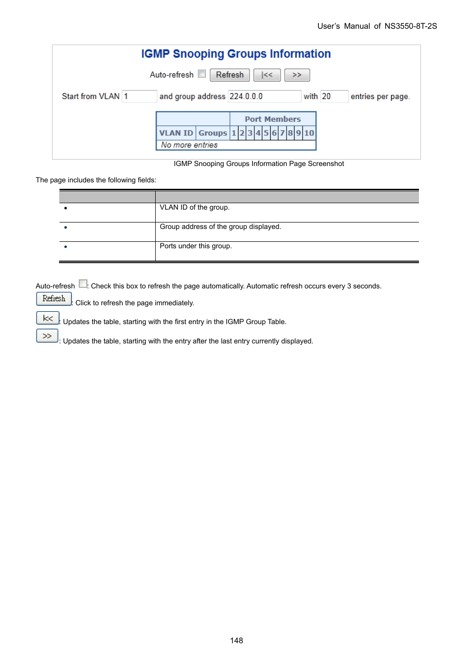 Interlogix NS3550-8T-2S User Manual User Manual | Page 148 / 495