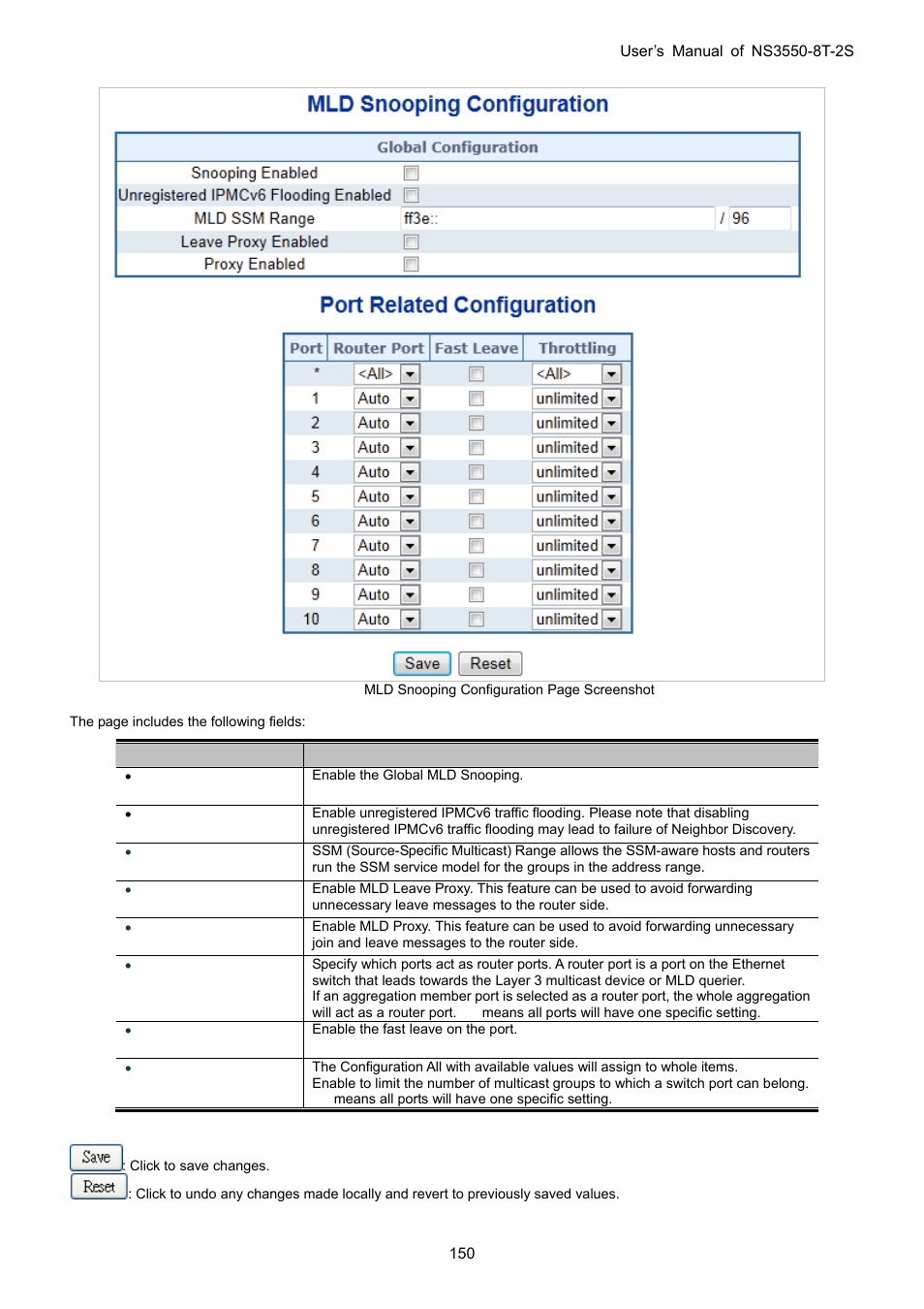 Interlogix NS3550-8T-2S User Manual User Manual | Page 150 / 495