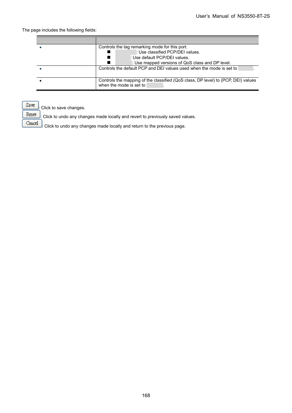 Interlogix NS3550-8T-2S User Manual User Manual | Page 168 / 495
