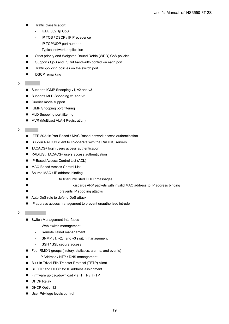 Interlogix NS3550-8T-2S User Manual User Manual | Page 19 / 495