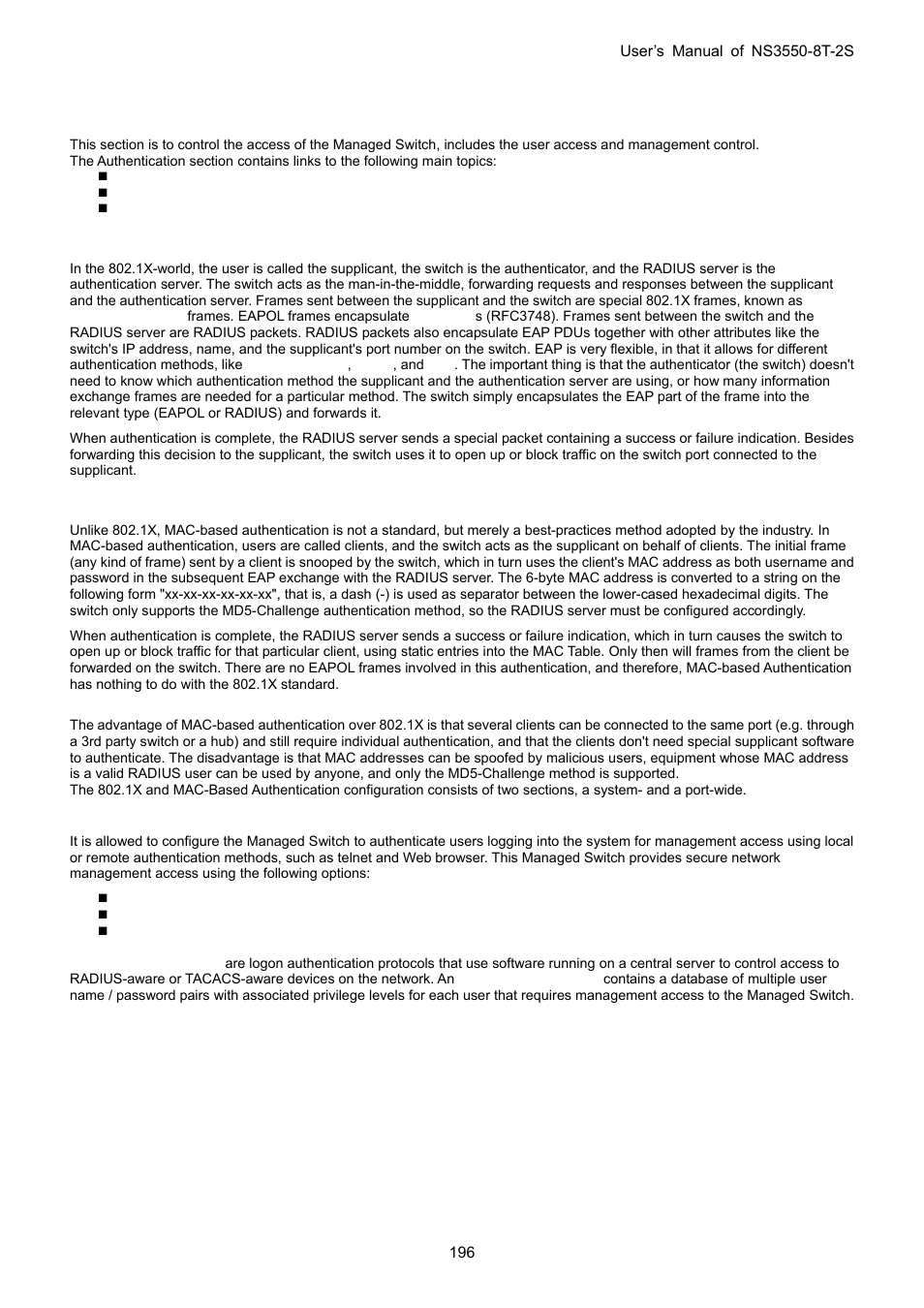 11 authentication | Interlogix NS3550-8T-2S User Manual User Manual | Page 196 / 495